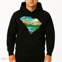 South Carolina Map Hoodie thumb 2
