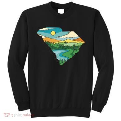South Carolina Map Sweatshirt