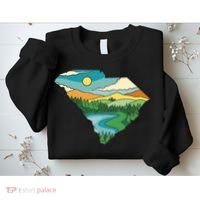 South Carolina Map Sweatshirt thumb 2