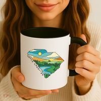 South Carolina Map Coffee Mug thumb 3