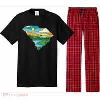 South Carolina Map Pajama Set thumb 0