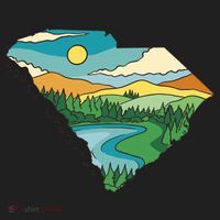 South Carolina Map Tumbler thumb 3