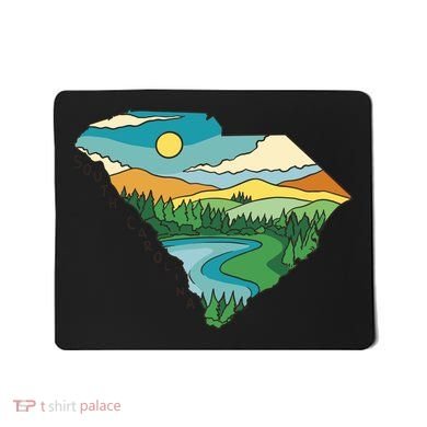 South Carolina Map Mousepad