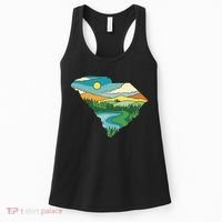 South Carolina Map Women's Tank Top thumb 0