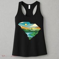 South Carolina Map Women's Tank Top thumb 3