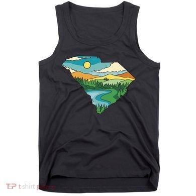 South Carolina Map Tank Top