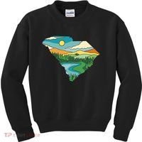 South Carolina Map Kids Sweatshirt thumb 0