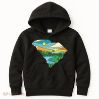 South Carolina Map Kids Hoodie thumb 0