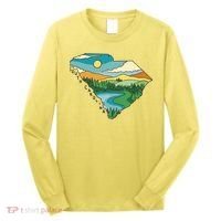 South Carolina Map Long Sleeve Shirt thumb 0