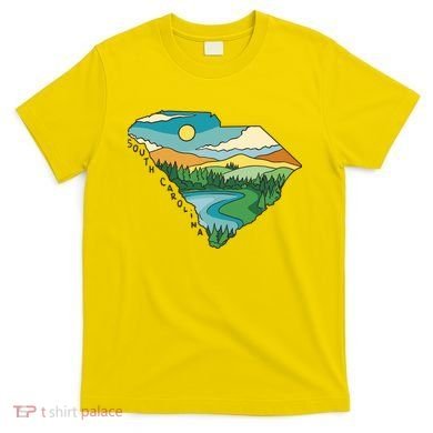 South Carolina Map T-Shirt