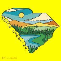South Carolina Map Polo thumb 2