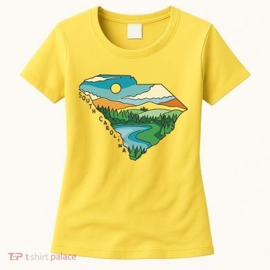 South Carolina Map Women's T-Shirt