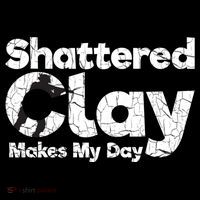 Shattered Clay Makes My Day Shooting Archery Gift Women's Hoodie thumb 2