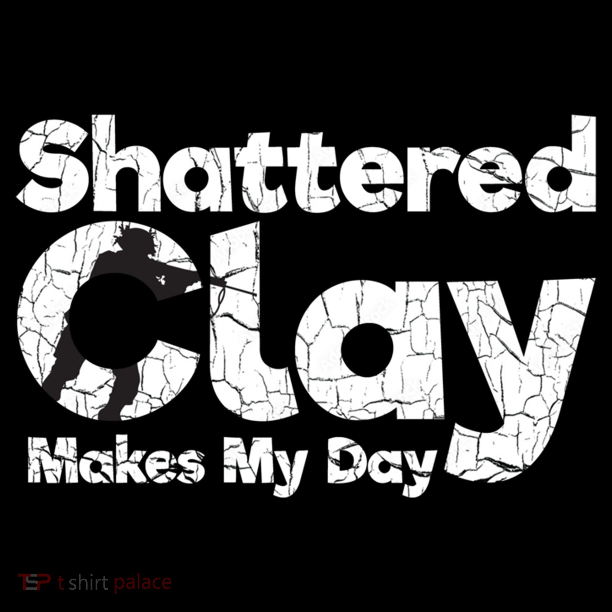 Shattered Clay Makes My Day Shooting Archery Gift Women's Hoodie