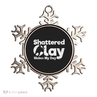 Shattered Clay Makes My Day Shooting Archery Gift Ornament