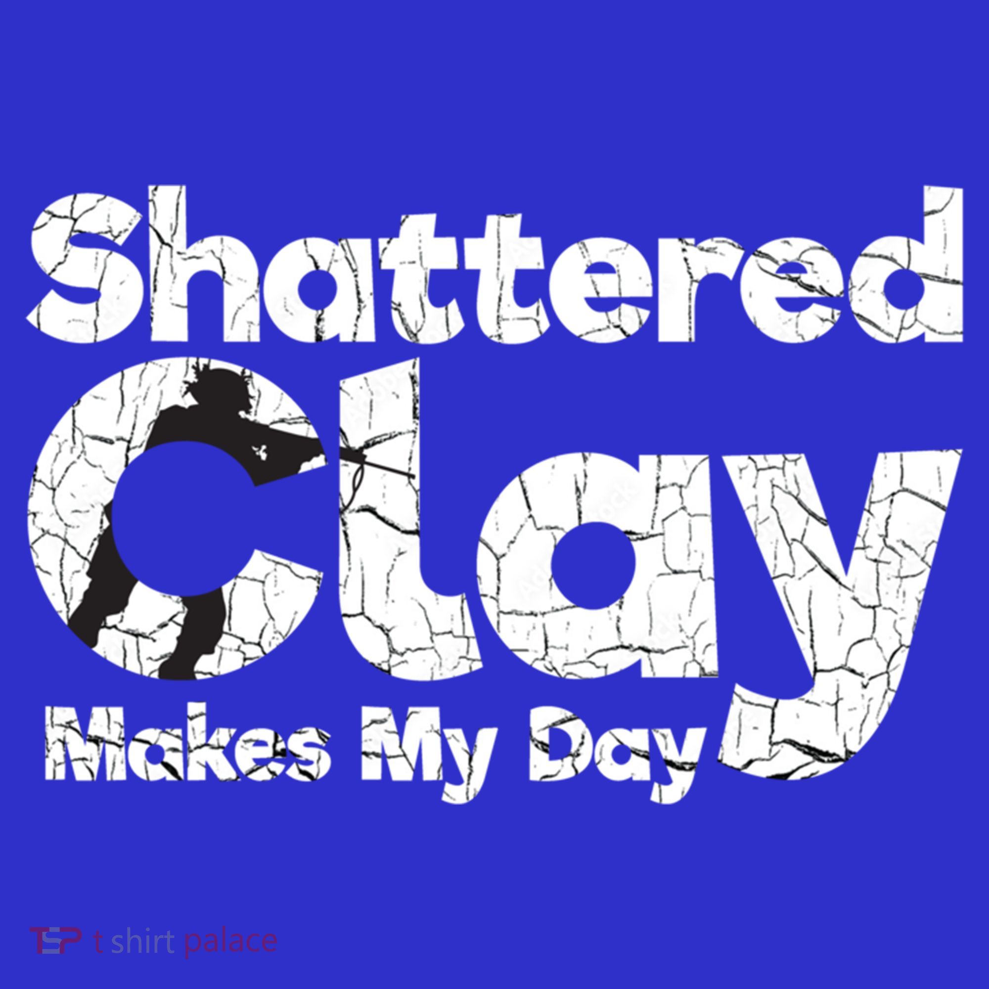 Shattered Clay Makes My Day Shooting Archery Gift Women's Long Sleeve Shirt