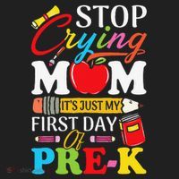 Stop Crying Mom Its My First Day Of PreK Back To School Tumbler thumb 3