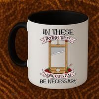 Some Cuts May Be Necessary Eat The Rich Political Protest Coffee Mug thumb 2