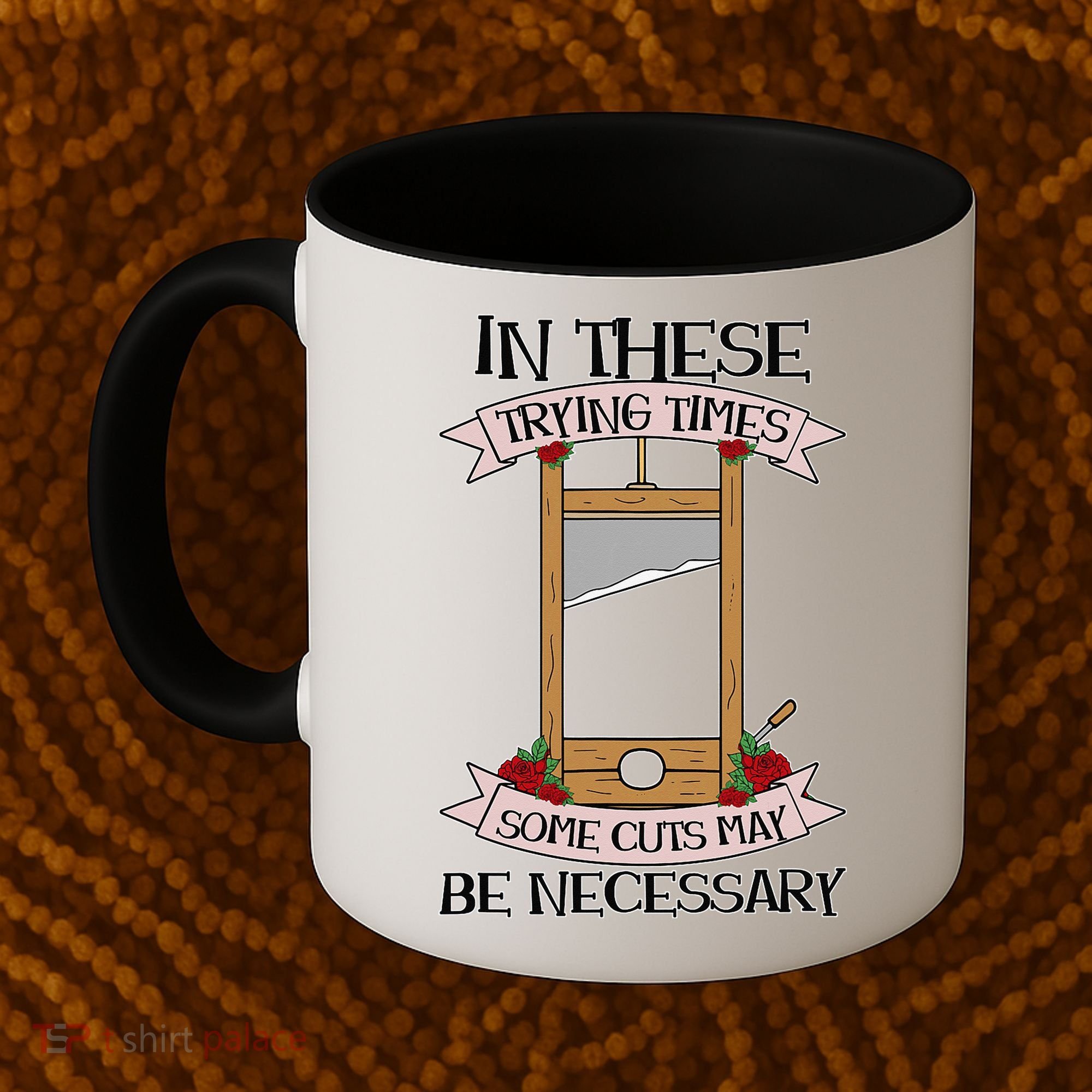 Some Cuts May Be Necessary Eat The Rich Political Protest Coffee Mug