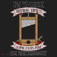 Some Cuts May Be Necessary Eat The Rich Political Protest Beanie thumb 2