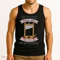 Some Cuts May Be Necessary Eat The Rich Political Protest Tank Top thumb 3