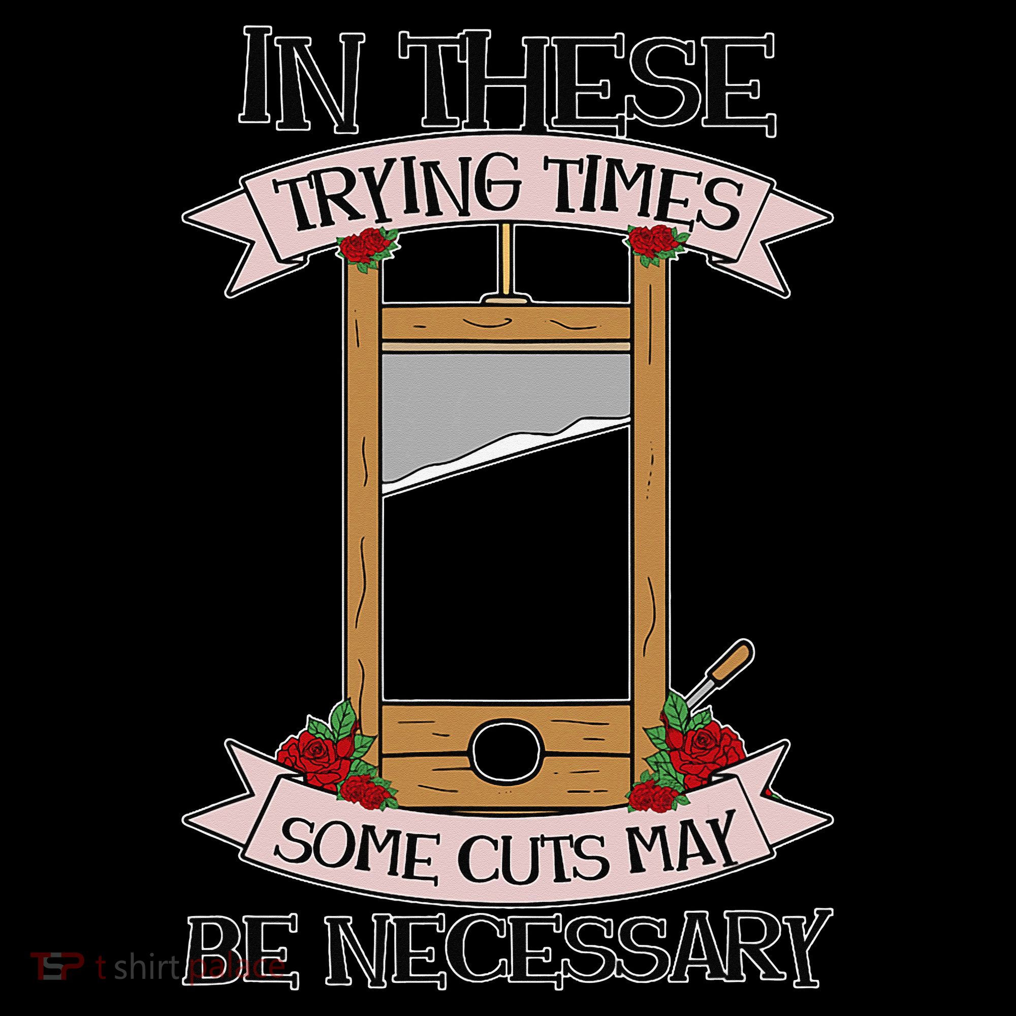 Some Cuts May Be Necessary Eat The Rich Political Protest Women's Long Sleeve Shirt