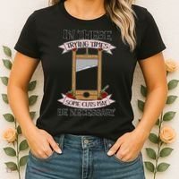 Some Cuts May Be Necessary Eat The Rich Political Protest Women's T-Shirt thumb 2