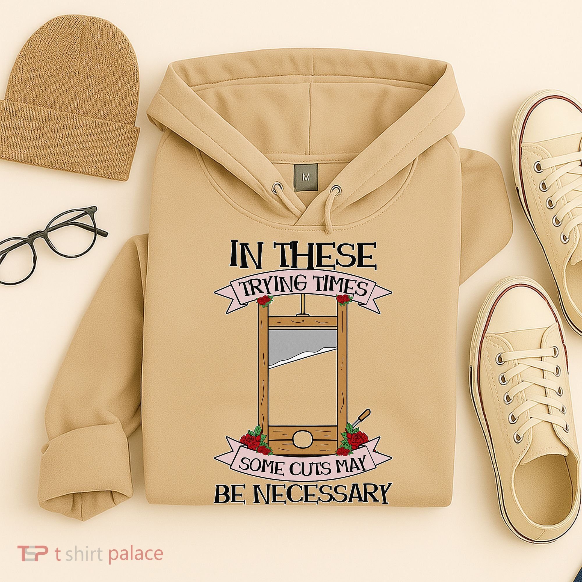 Some Cuts May Be Necessary Eat The Rich Political Protest Hoodie