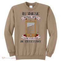 Some Cuts May Be Necessary Eat The Rich Political Protest Sweatshirt thumb 0
