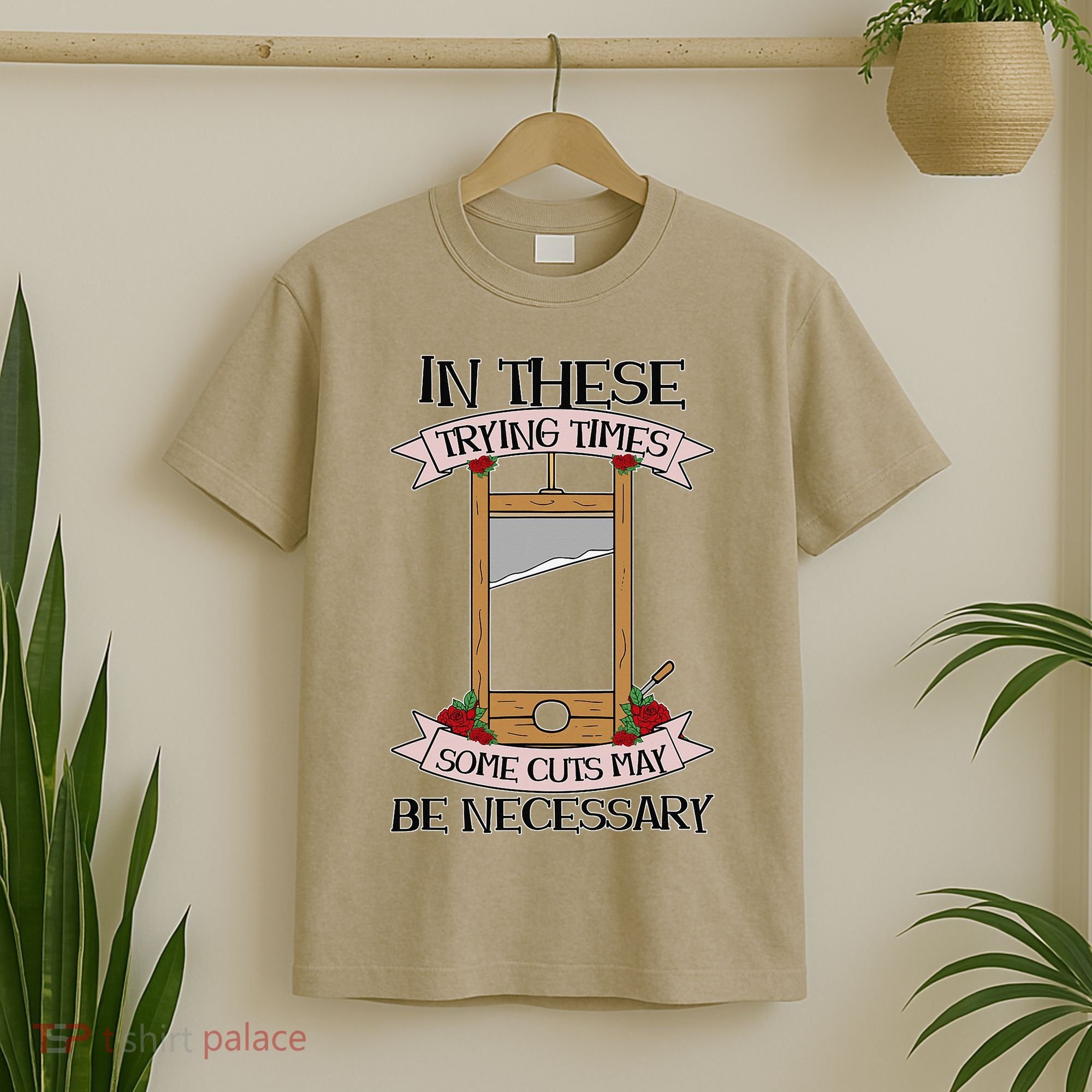 Some Cuts May Be Necessary Eat The Rich Political Protest T-Shirt