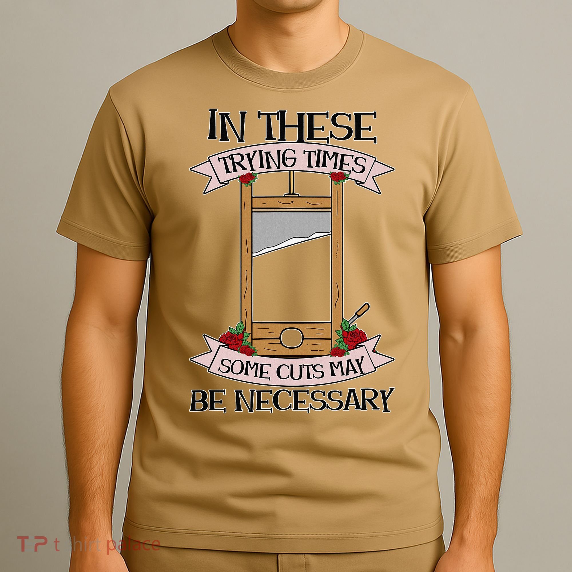Some Cuts May Be Necessary Eat The Rich Political Protest T-Shirt