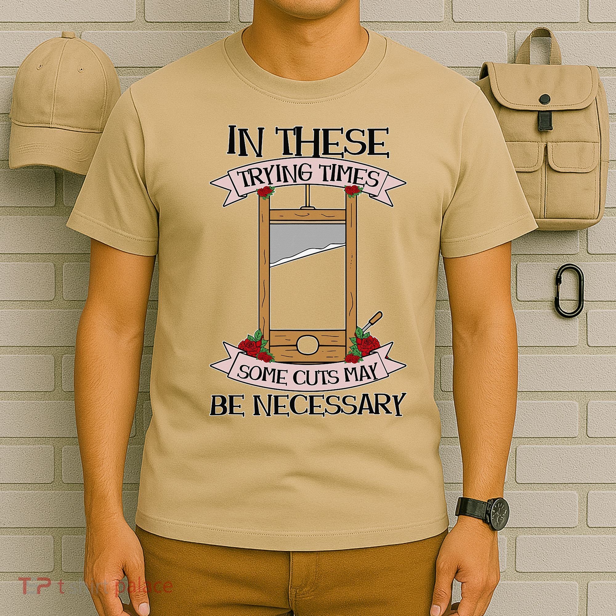 Some Cuts May Be Necessary Eat The Rich Political Protest T-Shirt