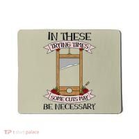 Some Cuts May Be Necessary Eat The Rich Political Protest Mousepad thumb 0