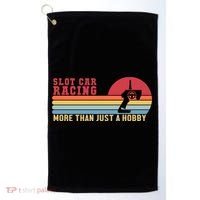 Slot Car More Than A Hobby Mini Car Drag Racing Slot Car Gift Golf Towel thumb 0