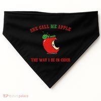 She Call Me Apple The Way I Be In Cider USA-Made Doggie Bandana thumb 0