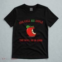 She Call Me Apple The Way I Be In Cider T-Shirt thumb 5
