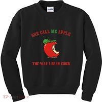 She Call Me Apple The Way I Be In Cider Kids Sweatshirt thumb 0