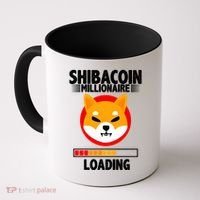 Shiba Coin Millionaire Loading Coffee Mug thumb 0