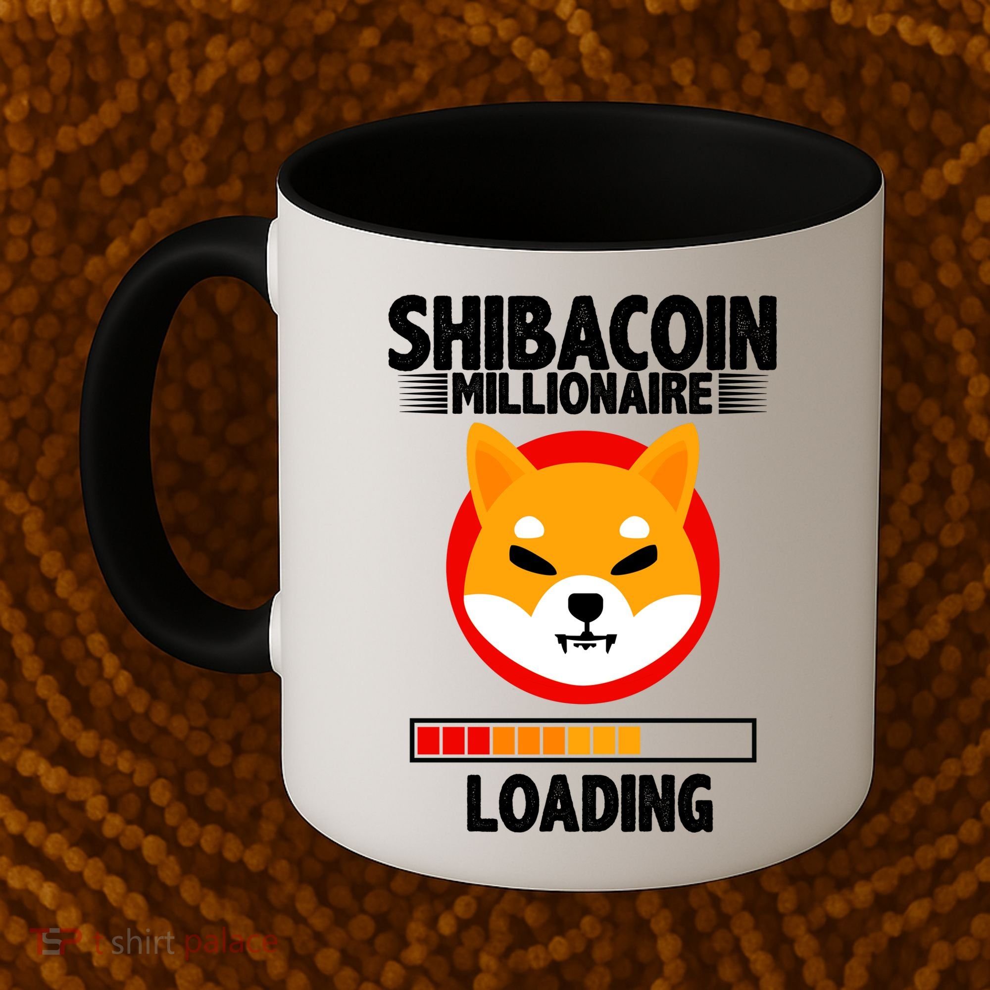 Shiba Coin Millionaire Loading Coffee Mug