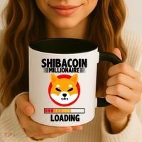Shiba Coin Millionaire Loading Coffee Mug thumb 3