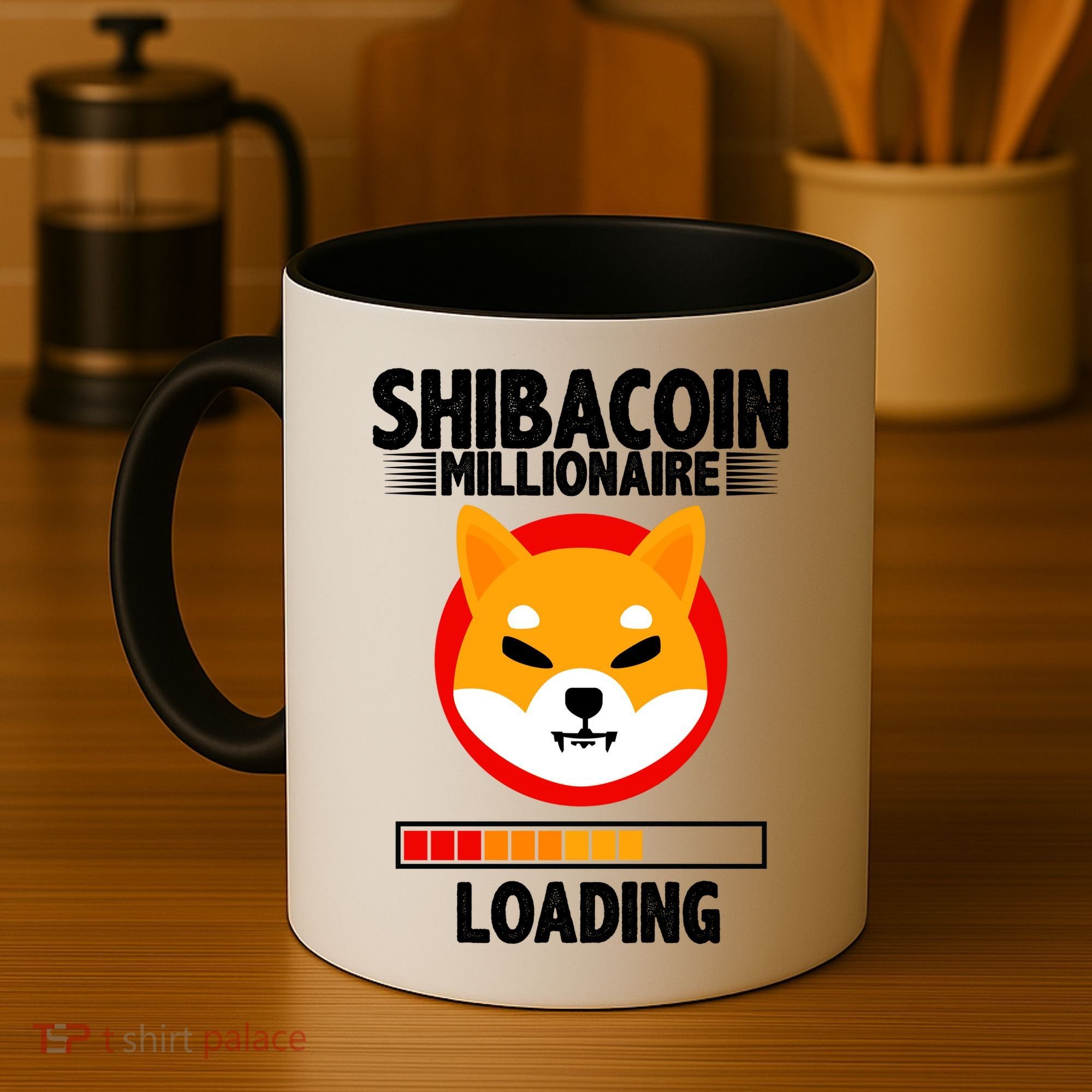 Shiba Coin Millionaire Loading Coffee Mug