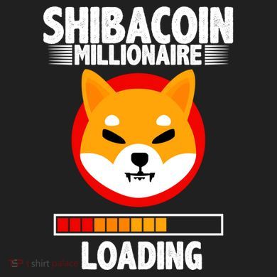 Shiba Coin Millionaire Loading V.I.T. Fleece Crew Sweatshirt
