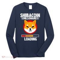Shiba Coin Millionaire Loading Long Sleeve Shirt thumb 0