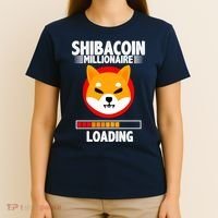 Shiba Coin Millionaire Loading T-Shirt thumb 4