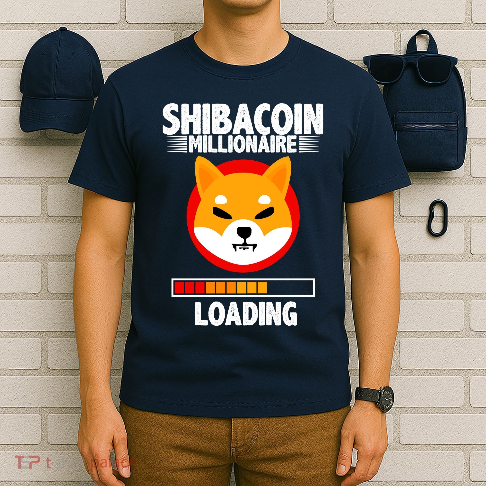 Shiba Coin Millionaire Loading T-Shirt