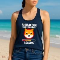 Shiba Coin Millionaire Loading Women's Tank Top thumb 2