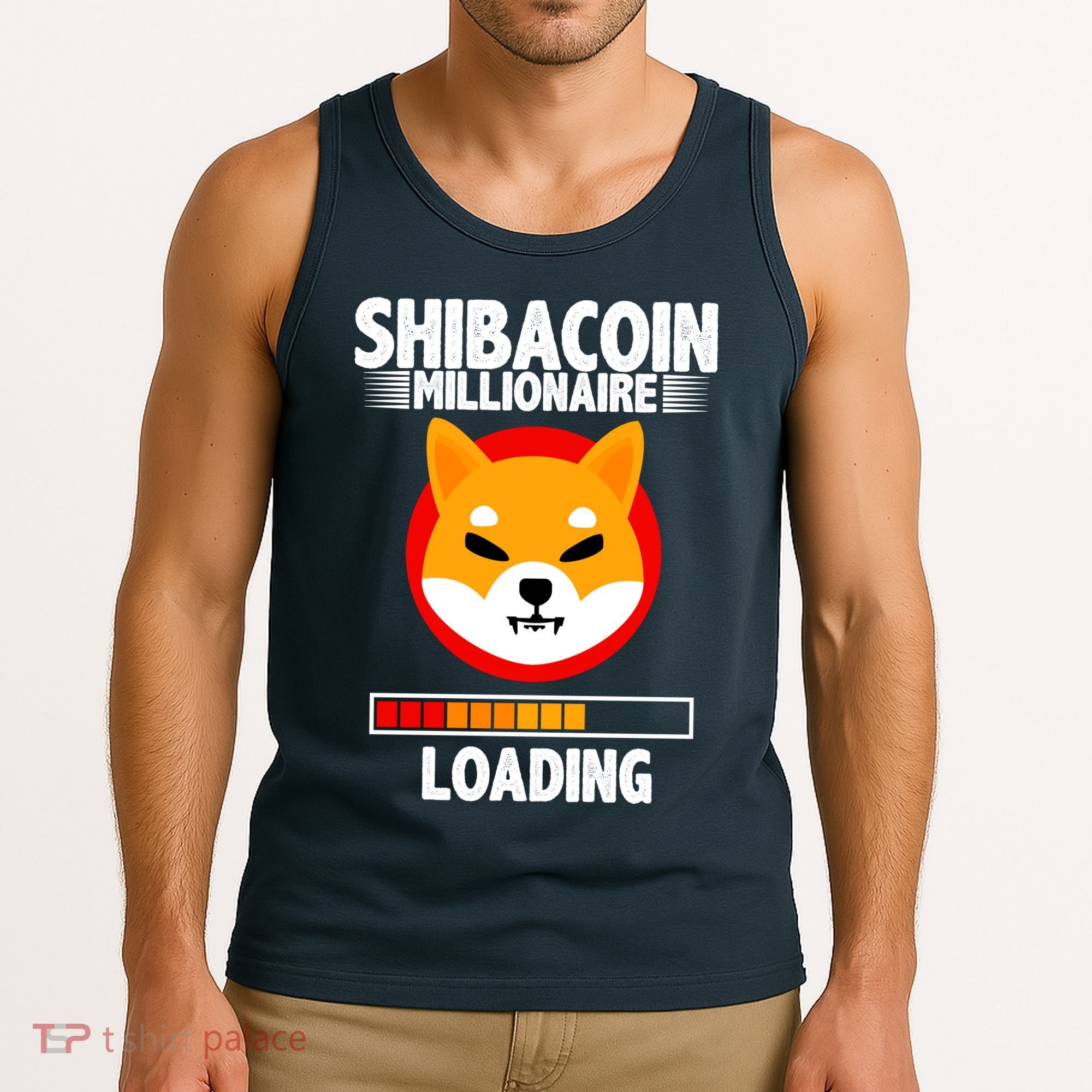 Shiba Coin Millionaire Loading Tank Top