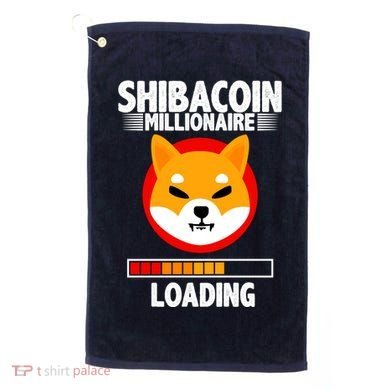 Shiba Coin Millionaire Loading Golf Towel