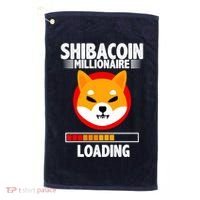 Shiba Coin Millionaire Loading Golf Towel thumb 0