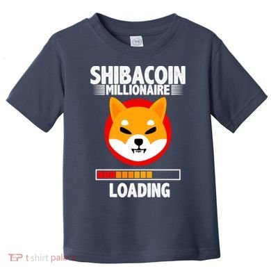 Shiba Coin Millionaire Loading Toddler T-Shirt